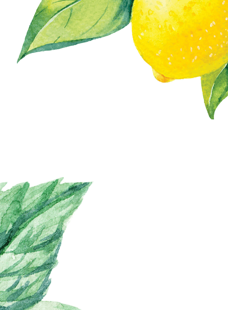 lemon scent water paint