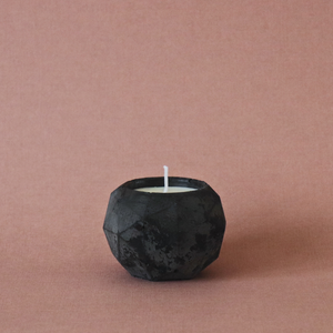 Obsidian Concrete | Teufelsberg Tealight Candle