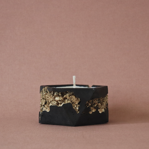 Obsidian Goldstruck | Icosa Candle