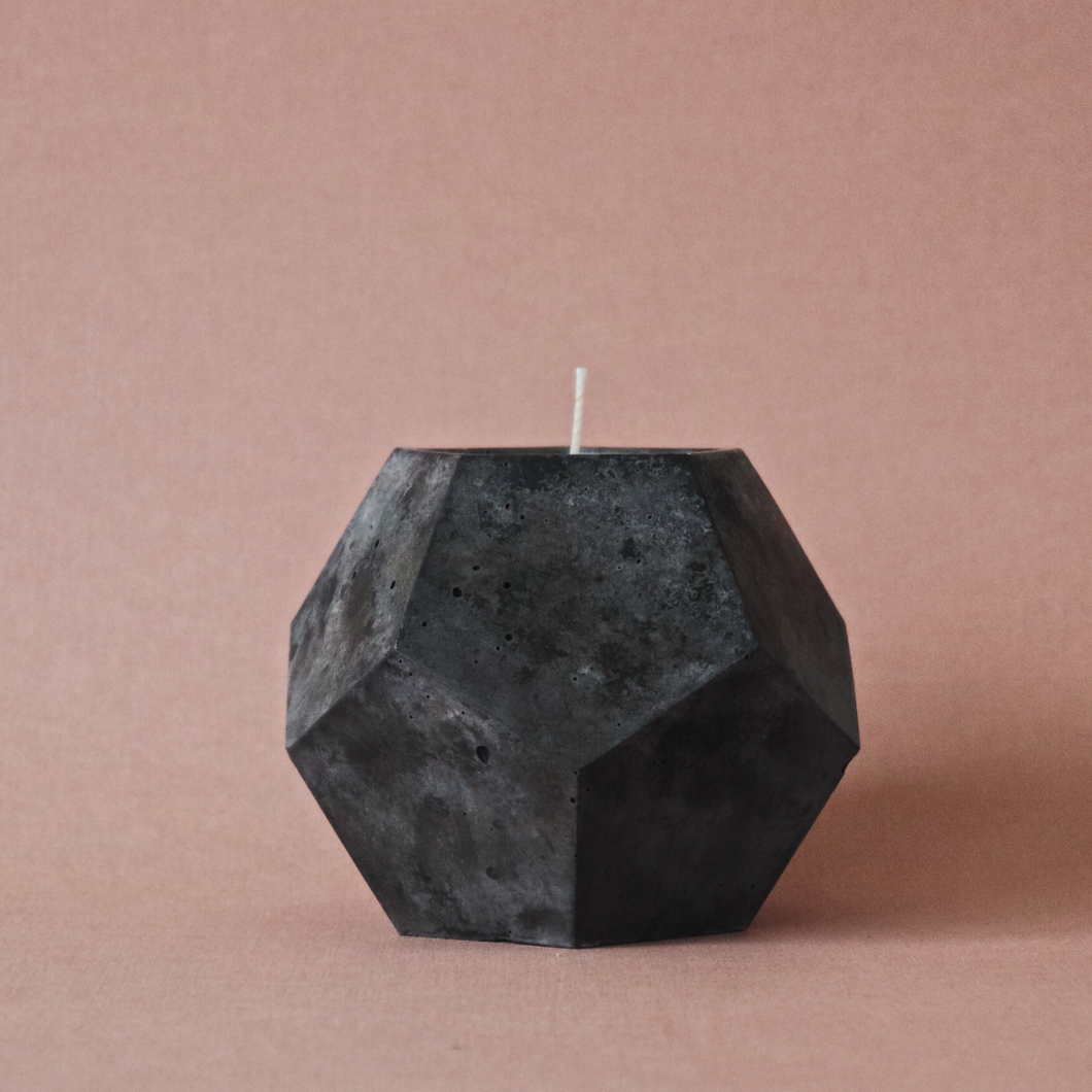 Obsidian Concrete | Dodex Candle