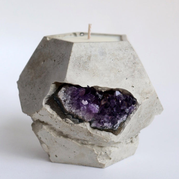 Amethyst Geode | Dodex Candle