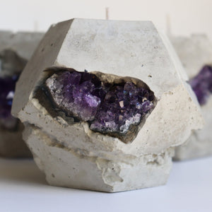 Amethyst Geode | Dodex Candle