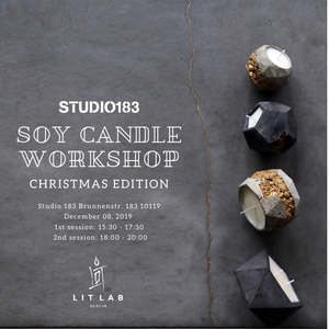 Christmas Edition: Candlemaking @ Studio 183